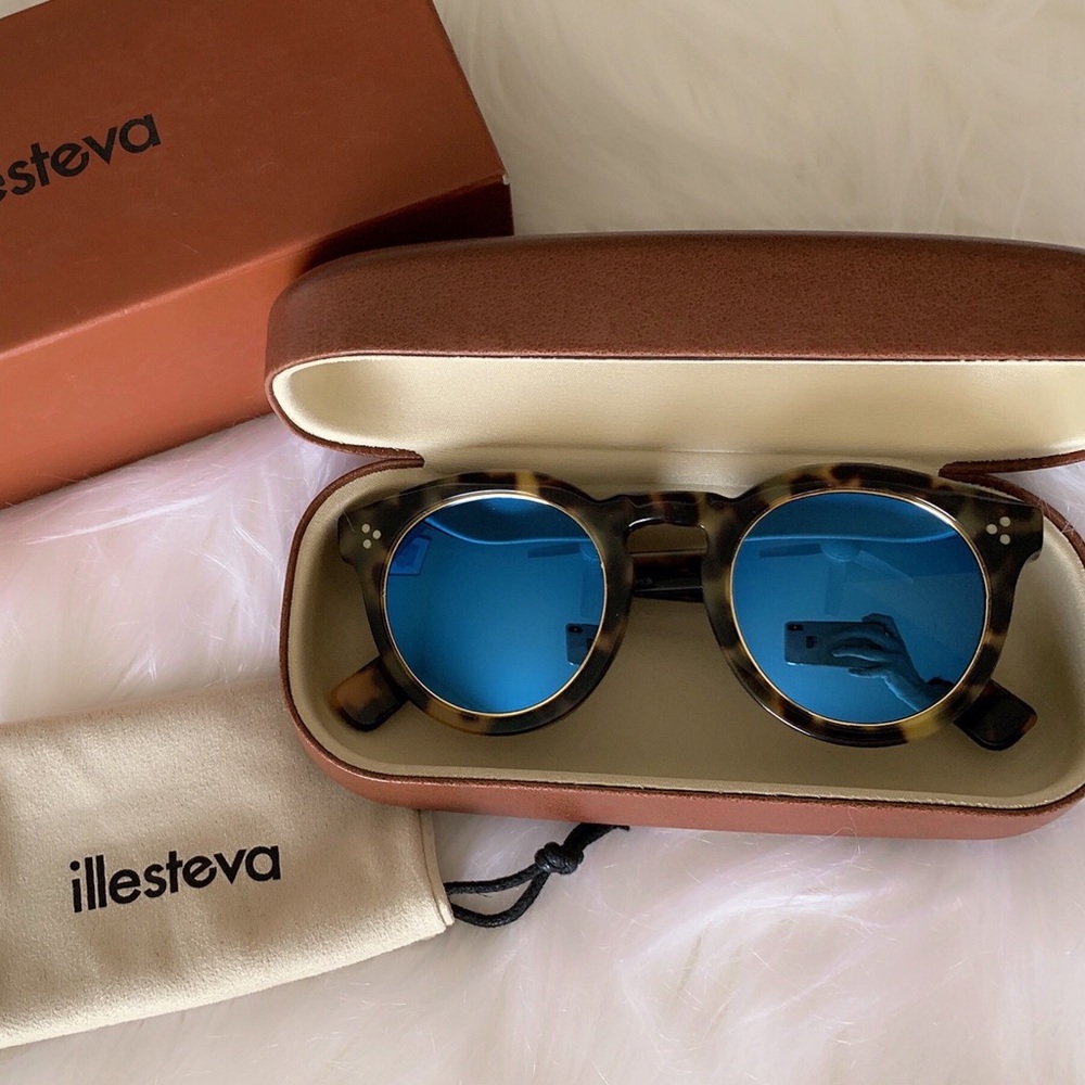 Illesteva Leonard 2 Ring Mirrored